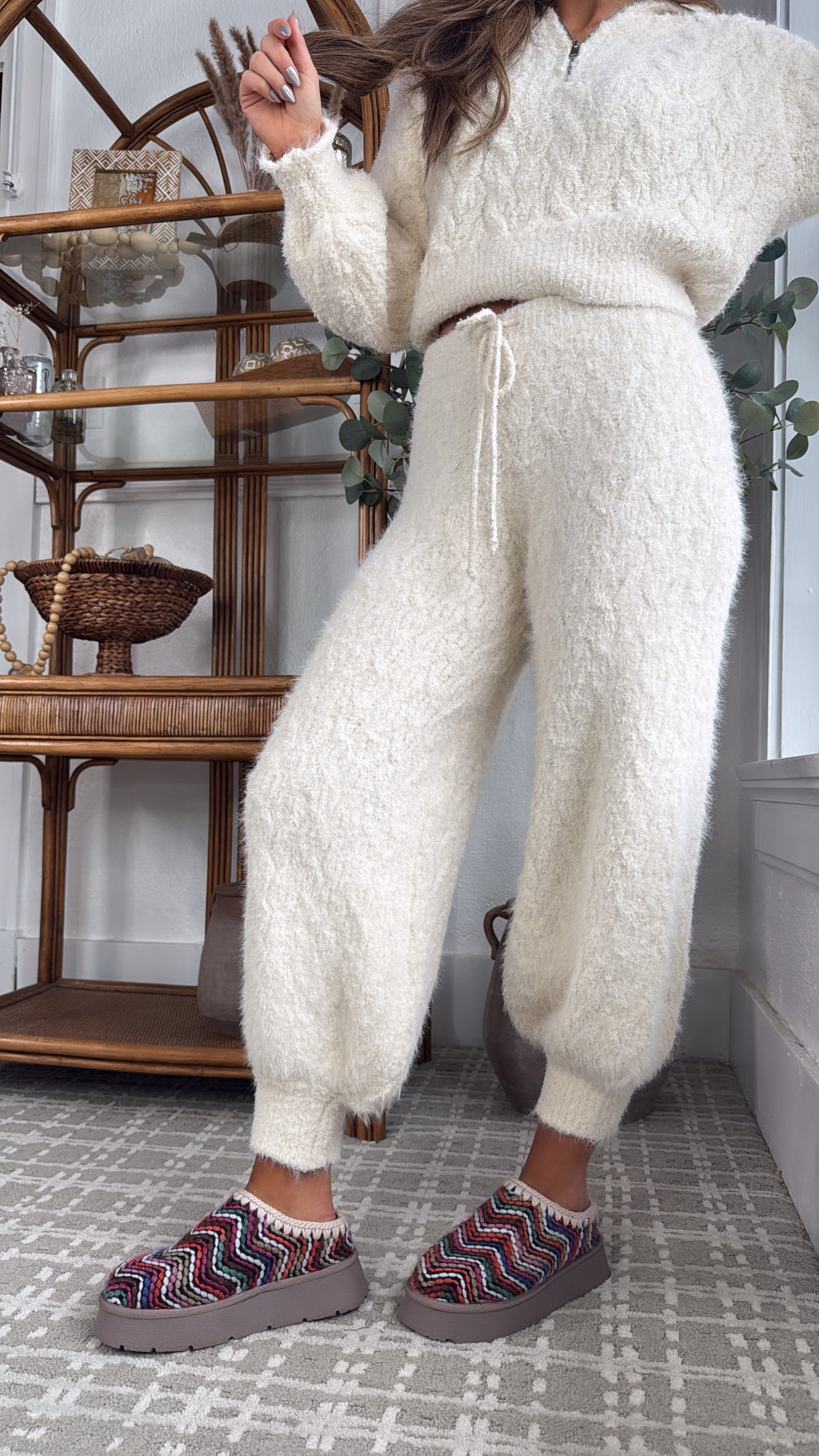 Cozy Breeze Pant, Powder Cream