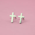 Cross Stud Earrings