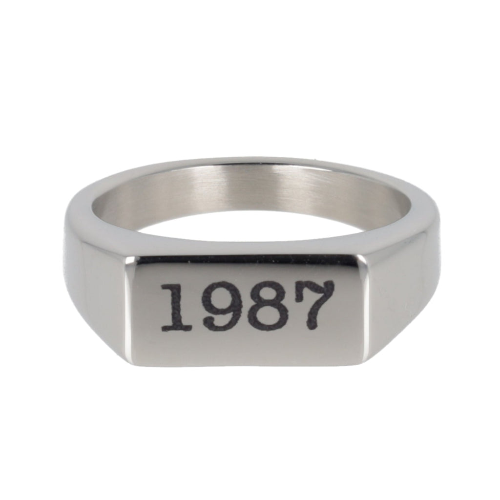Customisable Birth Year Ring
