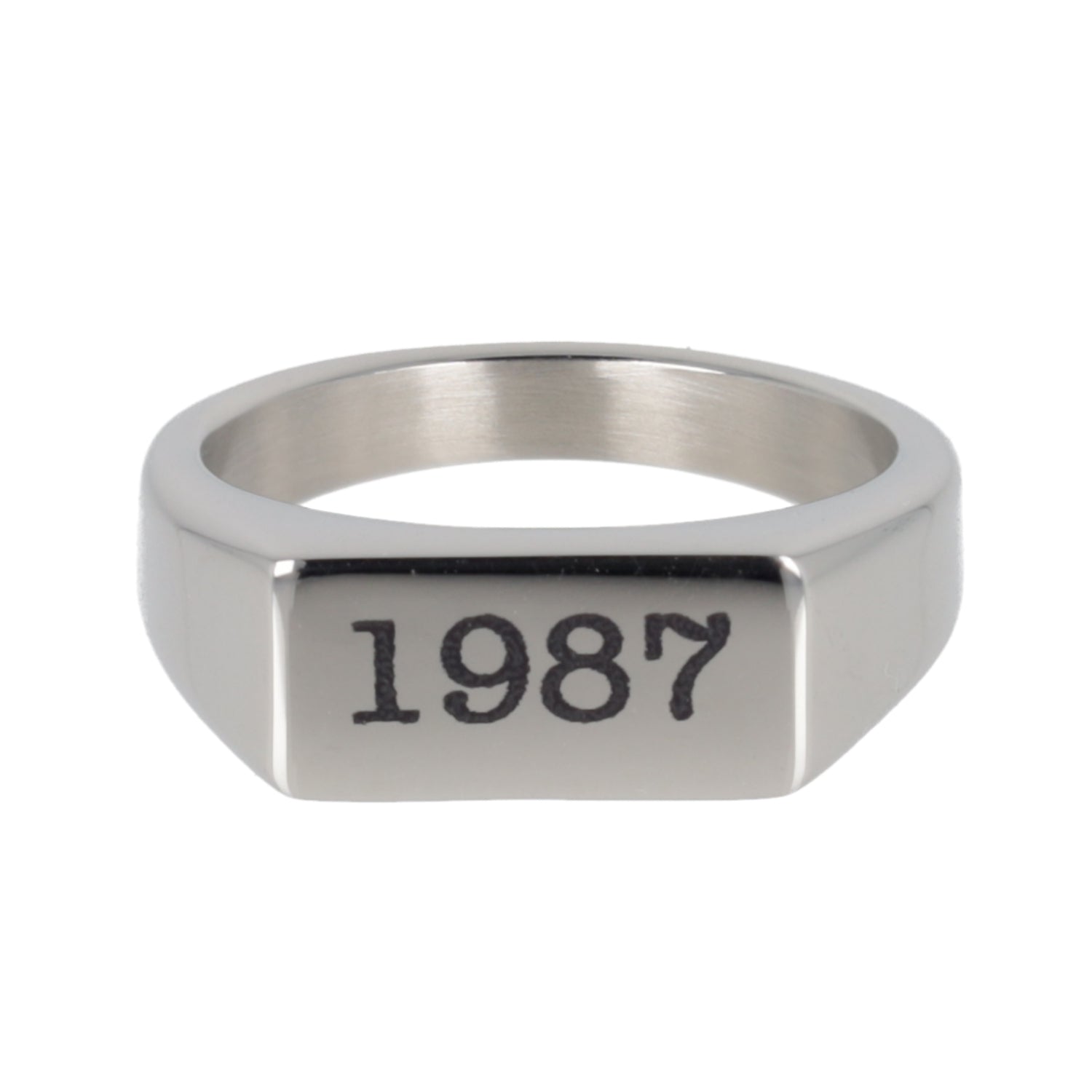 Customisable Birth Year Ring