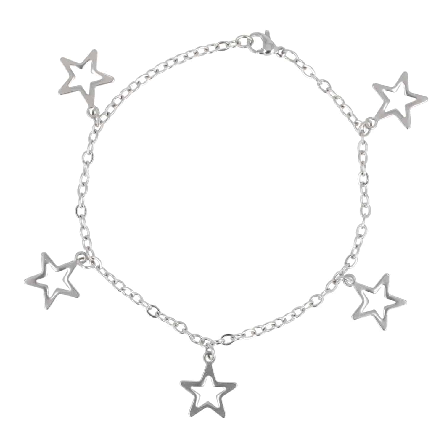 Cut Out Star Bracelet