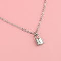 Dainty Padlock Necklace