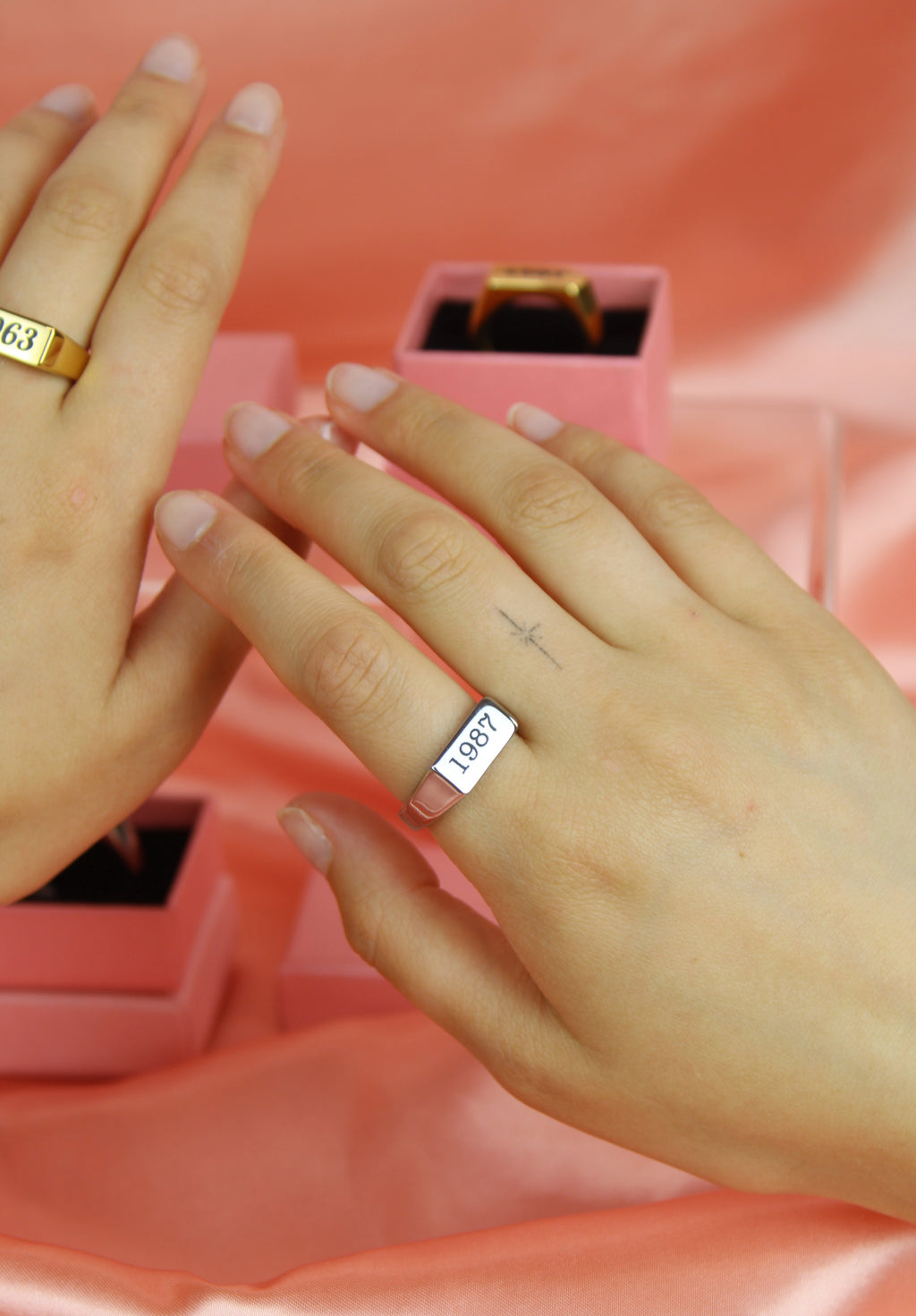 Customisable Birth Year Ring