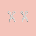 Cut It Out Scissor Stud Earrings