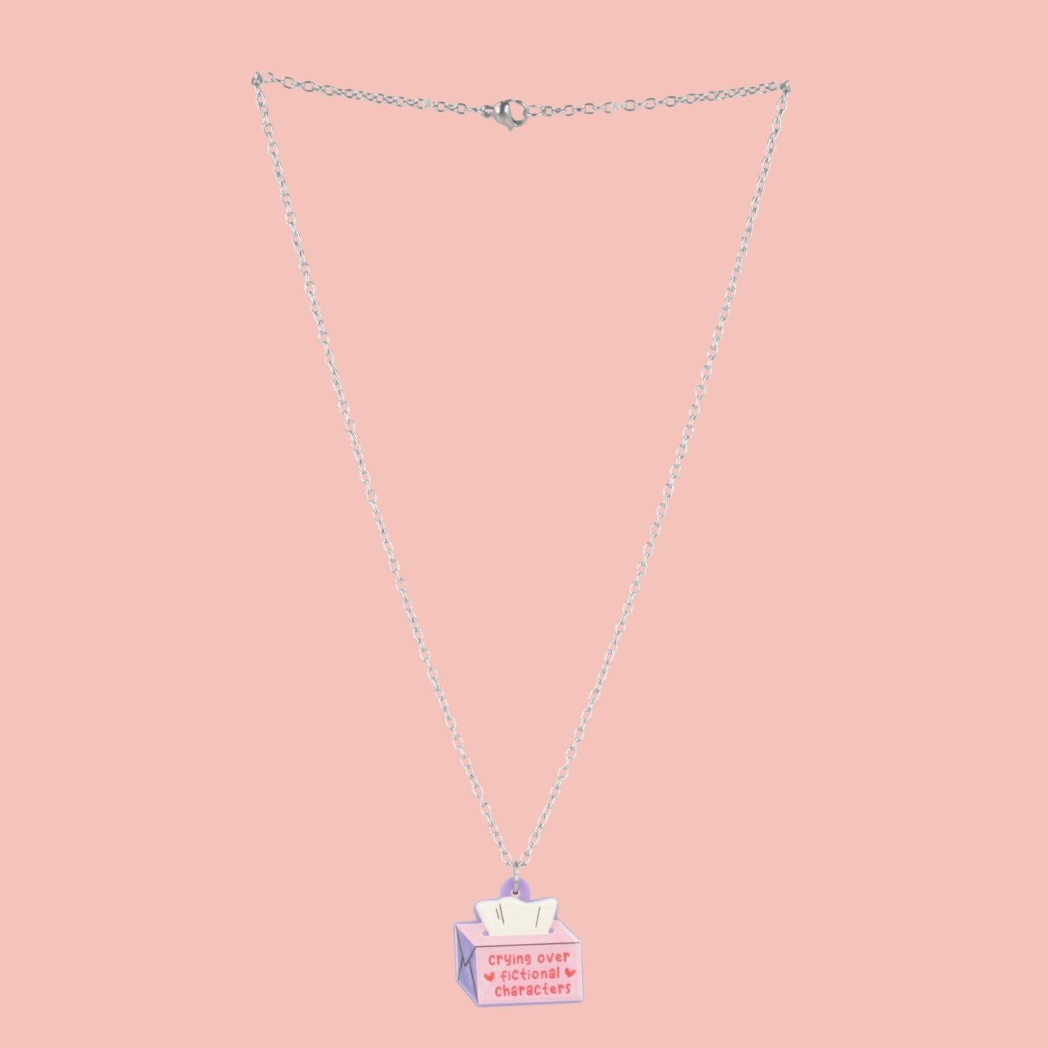 Crying Over Fictional Characters Necklace