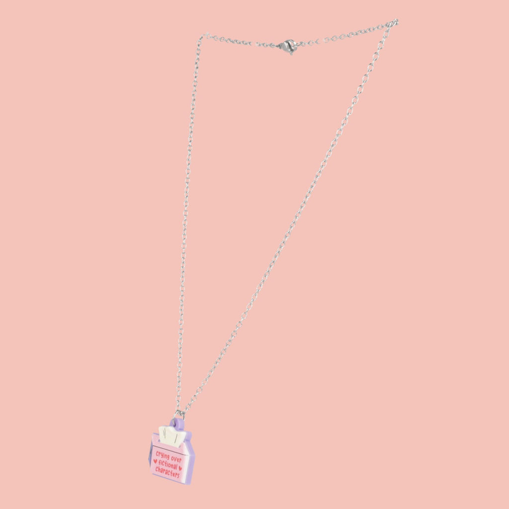 Crying Over Fictional Characters Necklace