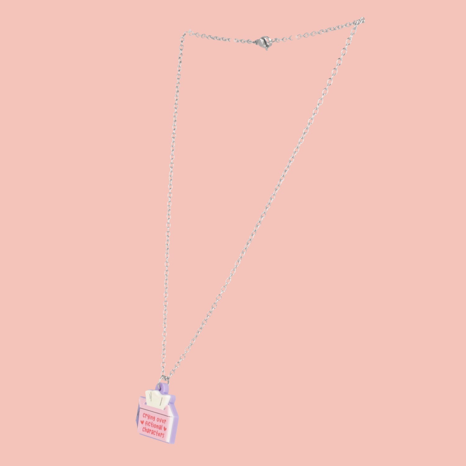 Crying Over Fictional Characters Necklace